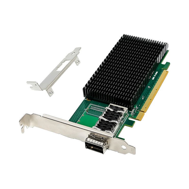 Single Port 100GbE QSFP28 Fibe - 100Gbe Qsfp28 Network Card 评论和价格